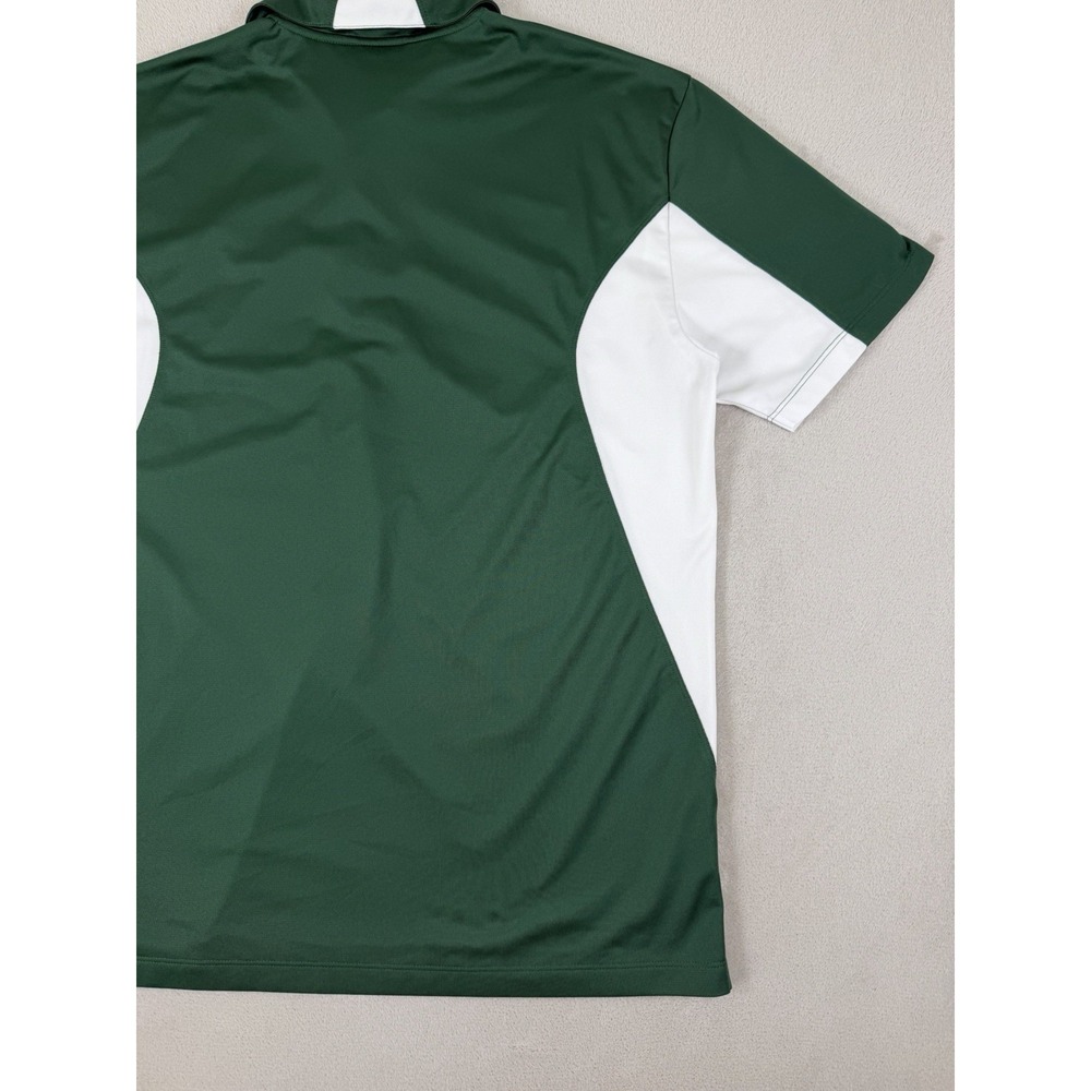 Sport-Tek Prosper Eagles Colorblock Performance Polo Green Men's L - Picture 13 of 16
